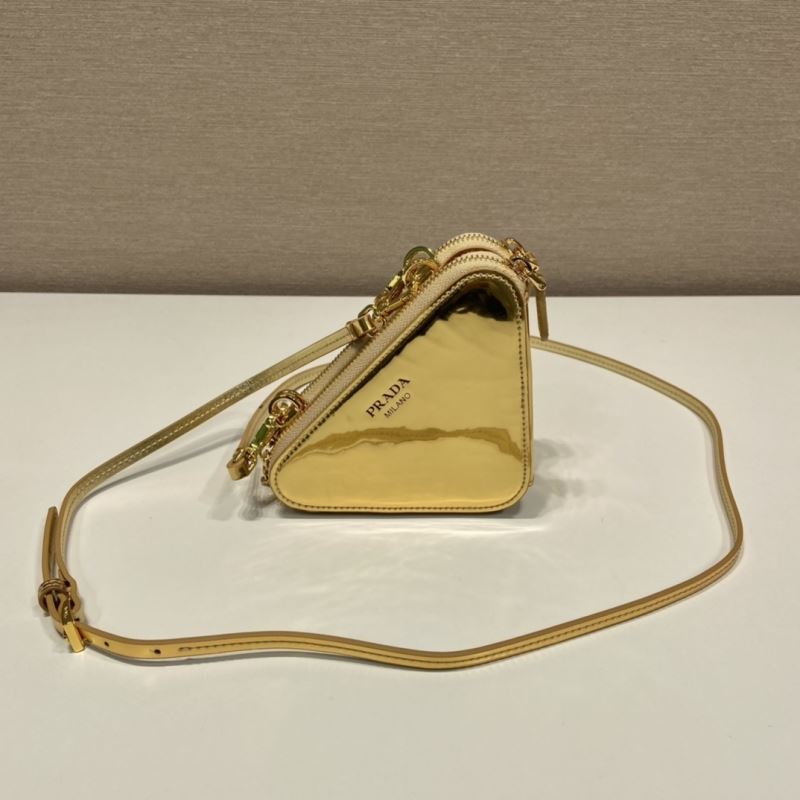Pra*a triangle pouch